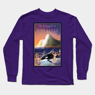 Strait of Gibraltar Long Sleeve T-Shirt